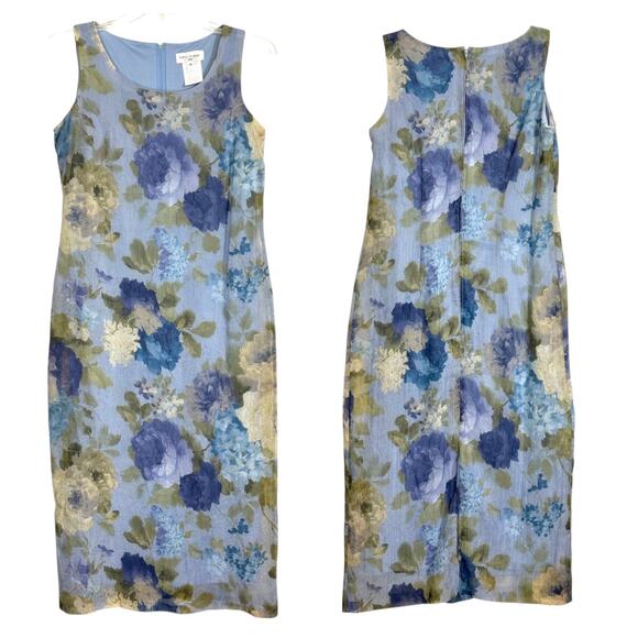 VTG Miss Dorby Dress Set 10 Maxi Sheer Floral Chiffon Ethereal Fairy WhimsiGoth - Picture 3 of 14